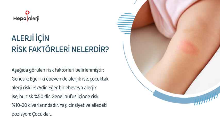 Alerji İçin risk faktörleri nelerdir