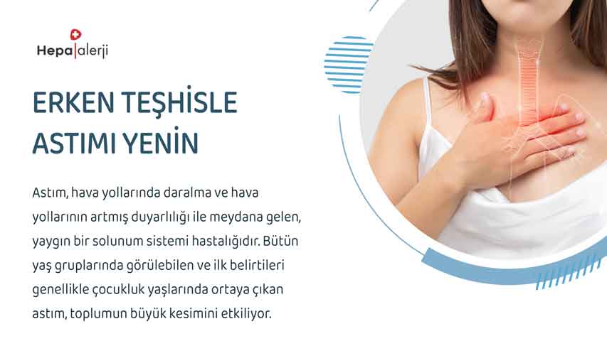 Erken teşhisle astımı yenin