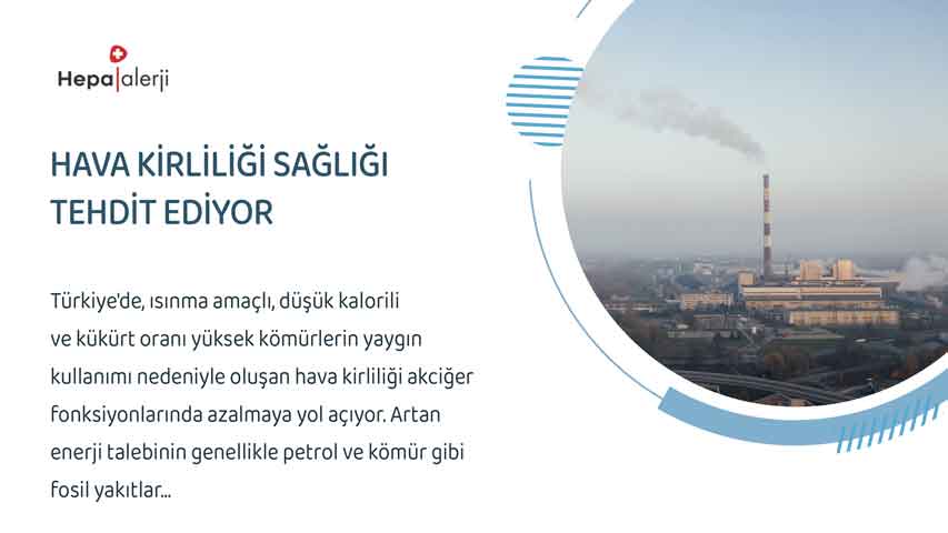 Hava kirliliği sağlığı tehdit ediyor