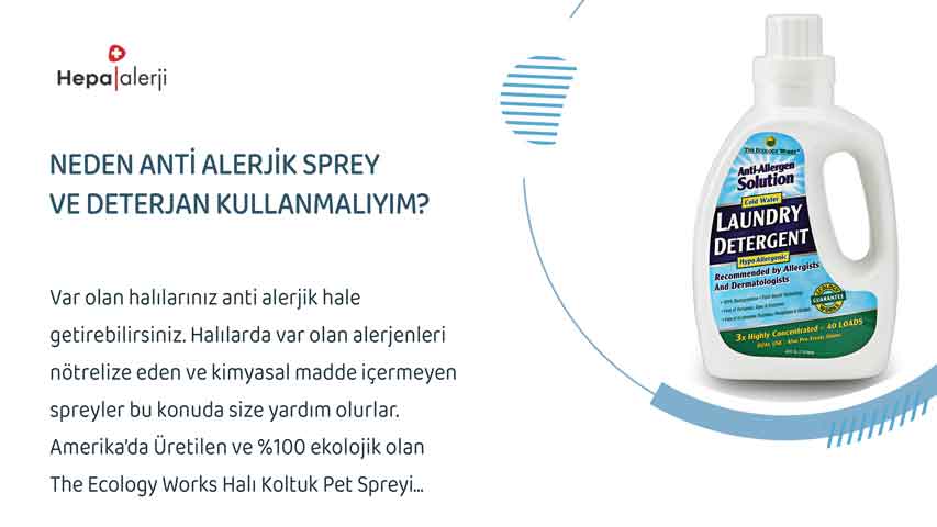 Neden Anti Alerjik Sprey ve Deterjan Kullanmalıyım?